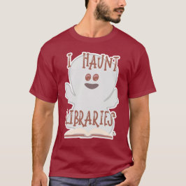 Haunt Libraries Funny Bookween Art T-Shirt