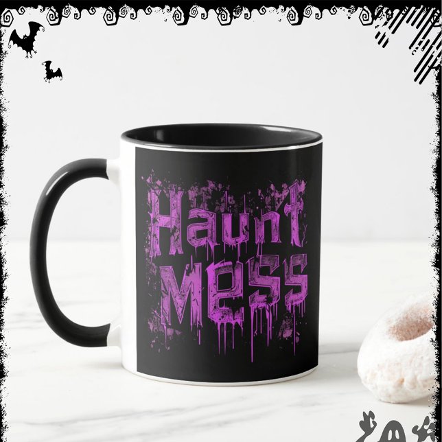 Haunt Mess | ExDesigner | Halloween Tasse (Von Creator hochgeladen)