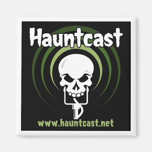 Hauntcast Magnet (Vorne)