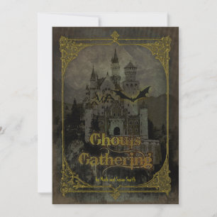 Haunted Castle Halloween Fête Invitation