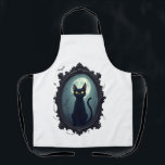 Haunted Cat Mirror Schürze<br><div class="desc">Haunted Cat Mirror</div>