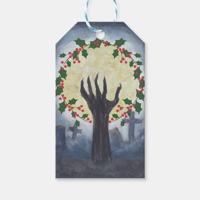 Haunted Christmas Geschenkanhänger (Vorderseite)