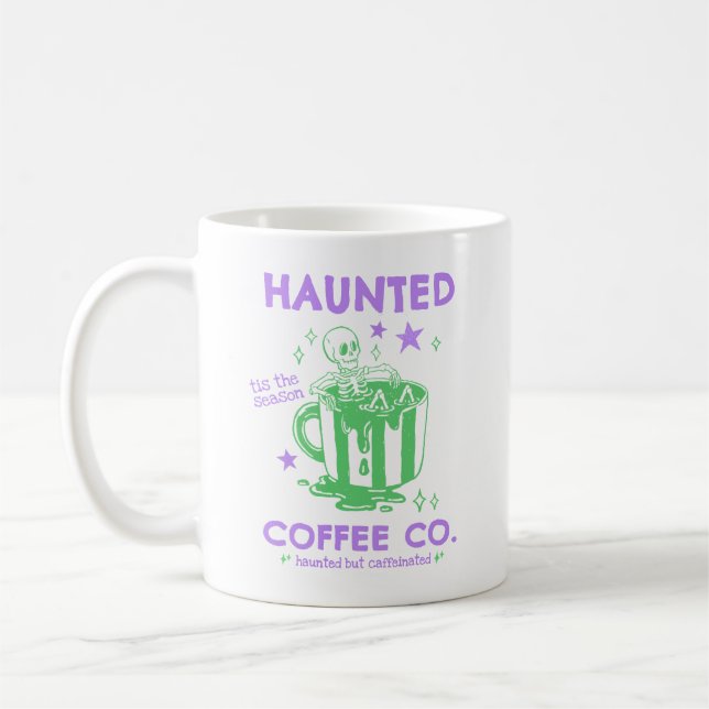 Haunted Coffee Co Benutzerdefiniert Kaffeetasse (Links)
