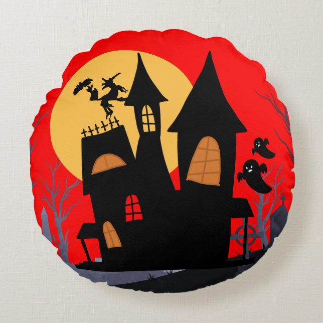 Haunted Glow Dekokissen (Vorderseite)