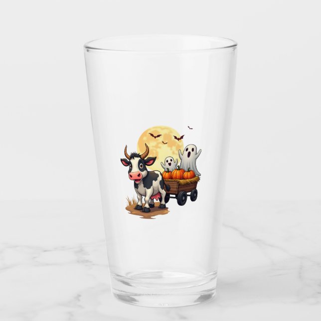 Haunted Hayride Cow Glas (Vorderseite)