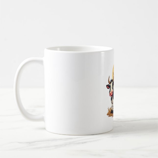 Haunted Hayride Cow Kaffeetasse (Links)