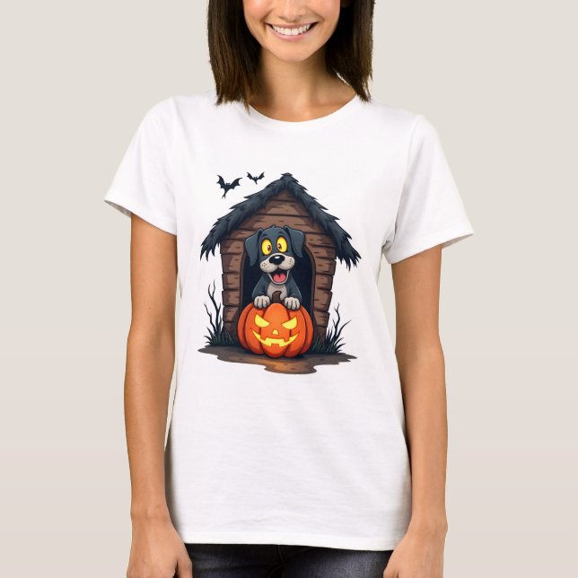 Haunted Hound House T-Shirt (Vorderseite)