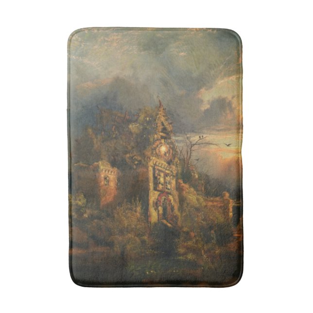 Haunted House Badematte (Vorderseite Vertikal)