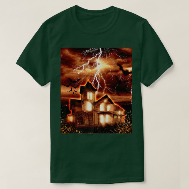 Haunted House Blitz and Thunder  T-Shirt (Design vorne)