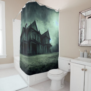 Haunted House Duschvorhang