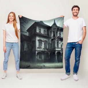 Haunted House Fleecedecke