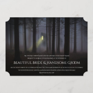 Haunted House Halloween Faire-part de mariage