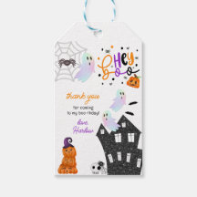 Haunted House Hey Boo Purple Halloween Birthday