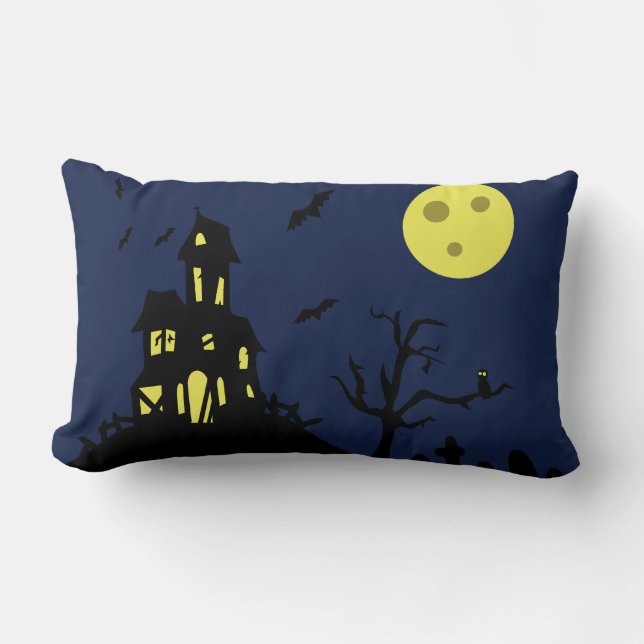 Haunted House Lendenkissen (Vorderseite)