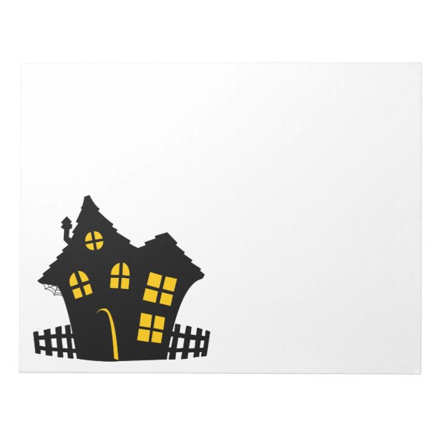 Haunted House Notizblock (Vorderseite)