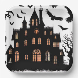 Haunted House Pappteller