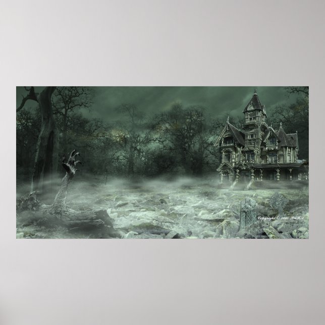 Haunted House Poster (Vorne)