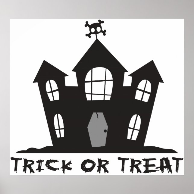 Haunted House Poster (Vorne)