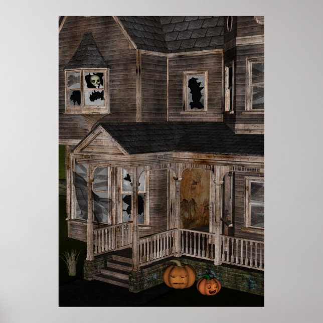 Haunted House Poster (Vorne)