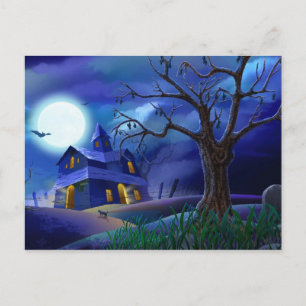 Haunted House Postkarte