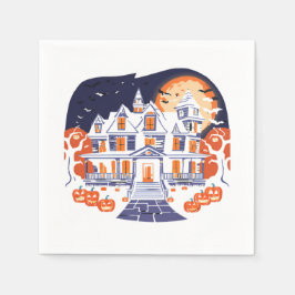 Haunted House Serviette