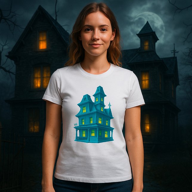 Haunted House T-Shirt (Von Creator hochgeladen)