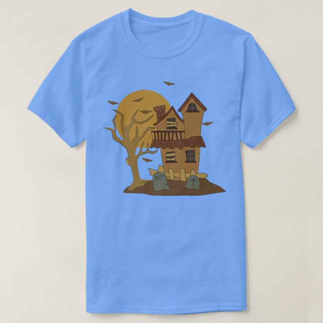 Haunted House T-Shirt (Design vorne)