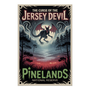 Haunted Pinelands National Reserve Poster