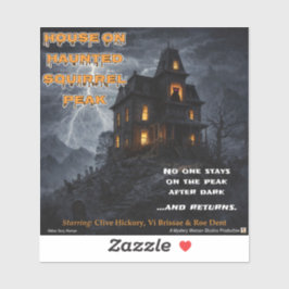 Haunted Squirrel Peak Aufkleber