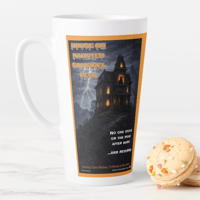 Haunted Squirrel Peak Milchtasse (Beispiel)