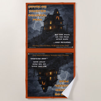 Haunted Squirrel Peak Strandtuch