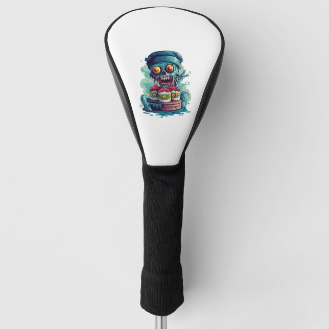 Haunted Sushi Chef Golf Headcover (Vorderseite)