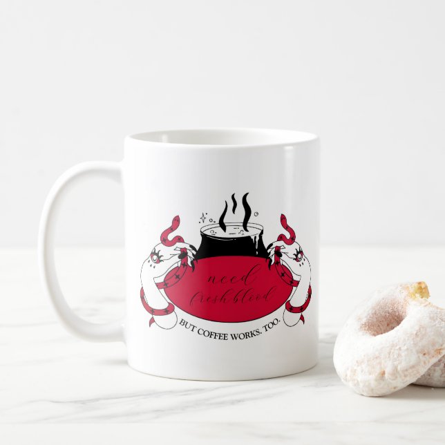 Haunting Elegance Kaffeetasse (Mit Donut)