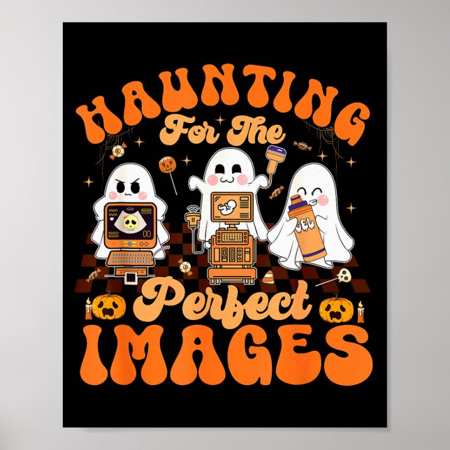 Haunting For The Perfect Images Medical Ultrasound Poster (Vorne)
