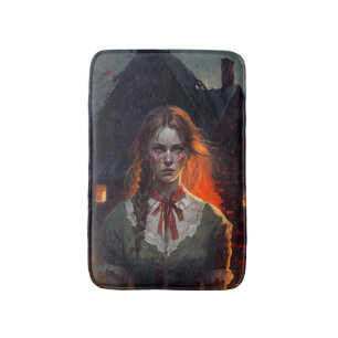 Haunting house badematte