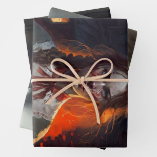 Haunting house geschenkpapier set