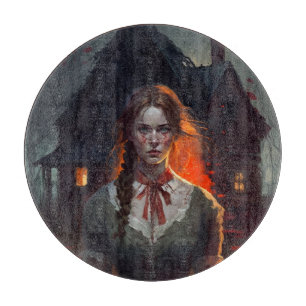 Haunting house schneidebrett