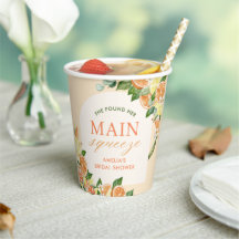 Haupt-Squeeze-Citrus-Brautparty