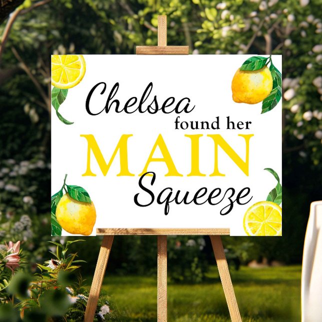 Haupt-Squeeze-Limonen-Junggesellinnenabschied-Pers Poster (Von Creator hochgeladen)