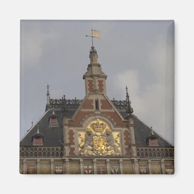 Hauptbahnhof Amsterdam Magnet (Vorne)