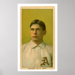 Hauptbieger-Baseball 1909 Poster