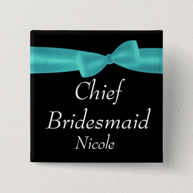 HAUPTbrautjungfer Button (Vorderseite)