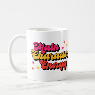 Hauptcharakter-Energie Buchliebhaber Kaffeetasse