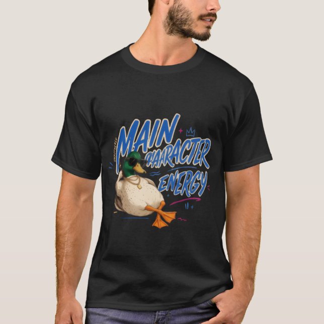 Hauptcharakter-Energie T-Shirt (Vorderseite)