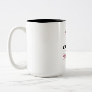 Hauptcharakter-Stimmung Rosa Schleife Keramik-Tass Zweifarbige Tasse