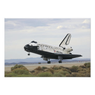 Hauptfahrwerk der Raumfähre-Entdeckung Fotodruck