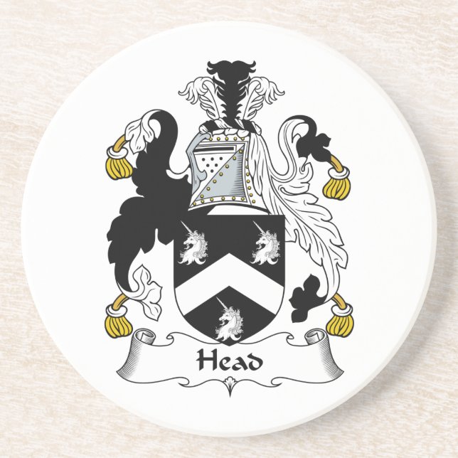 HauptFamilienwappen Getränkeuntersetzer (Vorne)