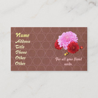 Hauptgeschäftskarten Visitenkarte