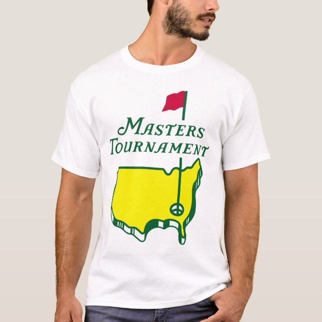 Hauptgolf-Turnier-Schwarzgolf T-Shirt (Vorderseite)