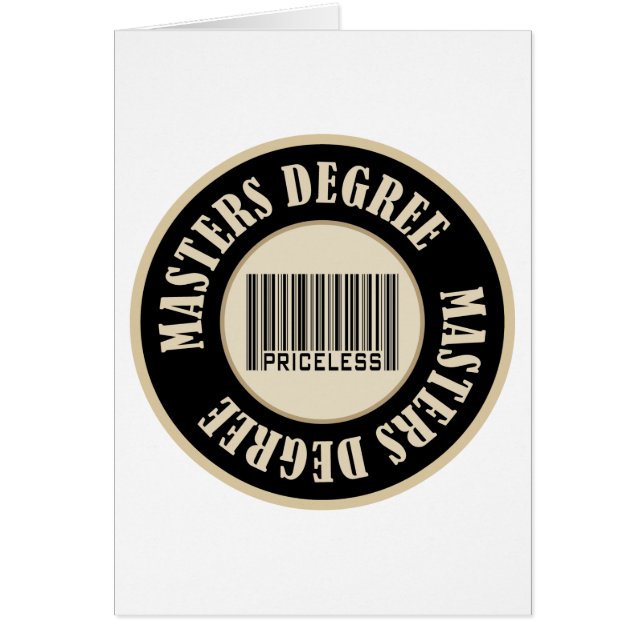 Hauptgrad unbezahlbar (Vorne)